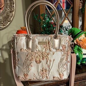 Imoshion Elegant Pink and Gold Lunch Tote